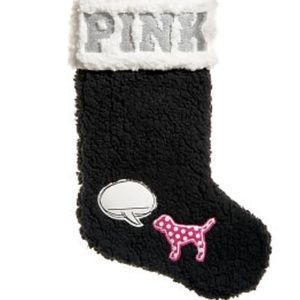 Victoria’s Secret Pink Sherpa stocking